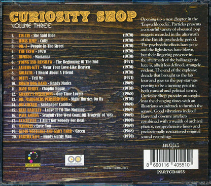 Humbug, The Crew, Duffy, Bonzo Dog Band, Etc. - Curiousity Shop Volume 3: A Rare Collection Of Aural Antiquities And Objects D'art 1968-1971 (ltd. ed.) (incl. large booklet) [New CD]
