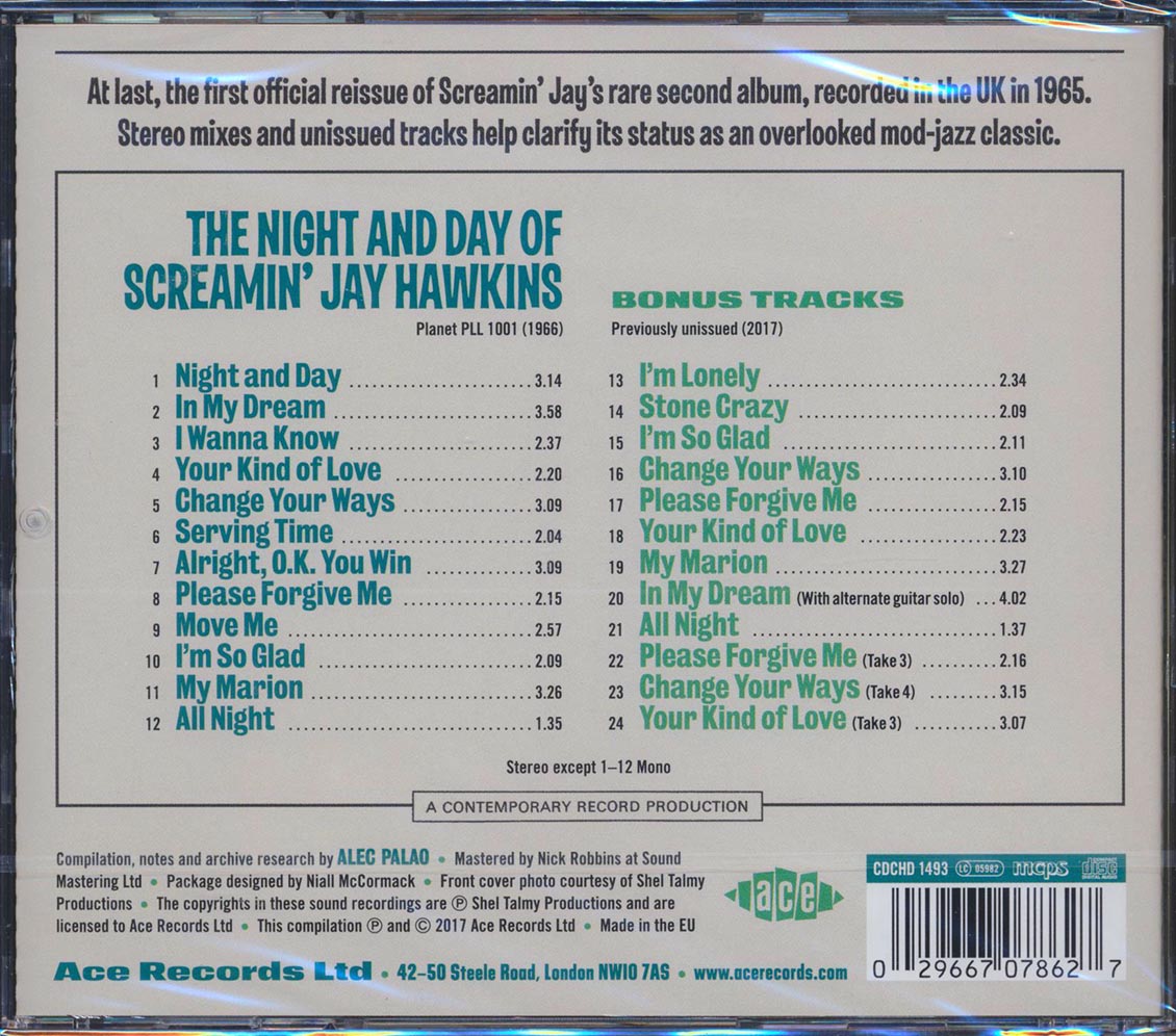 Screamin' Jay Hawkins - The Planet Sessions (incl. large booklet) [New CD]