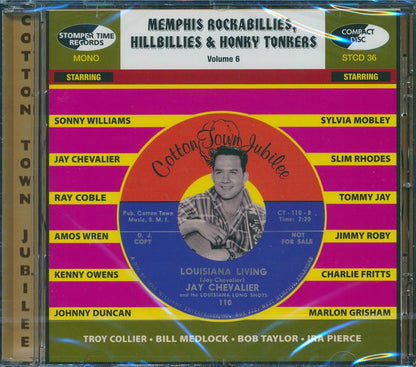 Various - Memphis Rockabillies, Hillbillies & Honky Tonkers Volume 6 (incl. large booklet) [New CD]