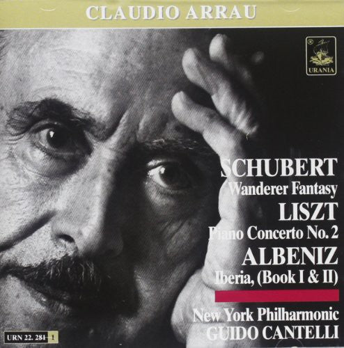 Schubert / Liszt / Albeniz / Arrau / Cantelli - Wanderer Fantasy / Piano Cto 2 Music CD