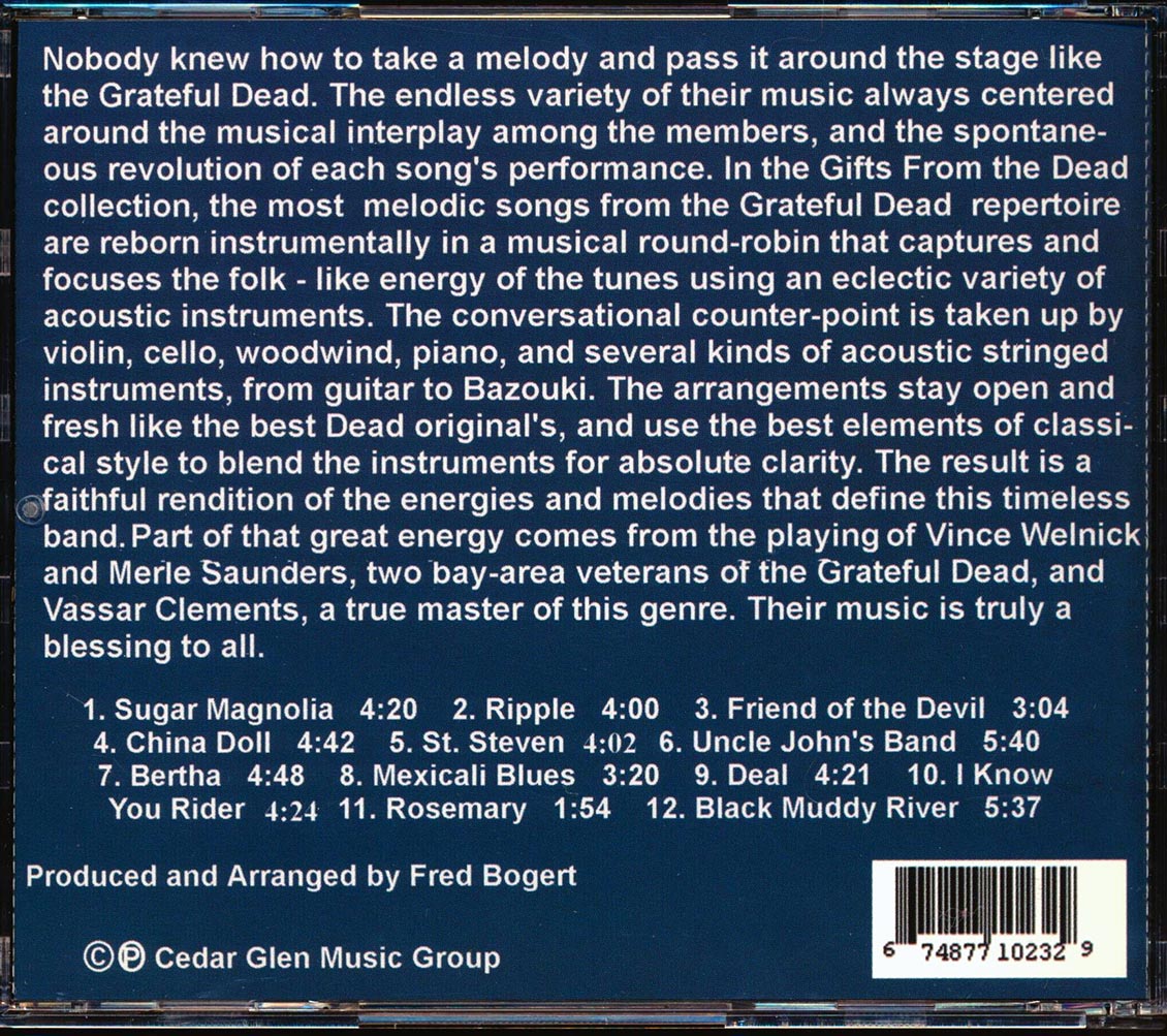 Various - Gifts From The Dead: Grateful Dead Tribute [New CD]
