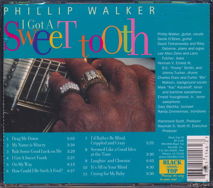 Philip Walker - I Got A Sweet Tooth [New CD]