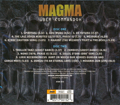 Magma - Uber Kommondoh (2xCD) [New CD]