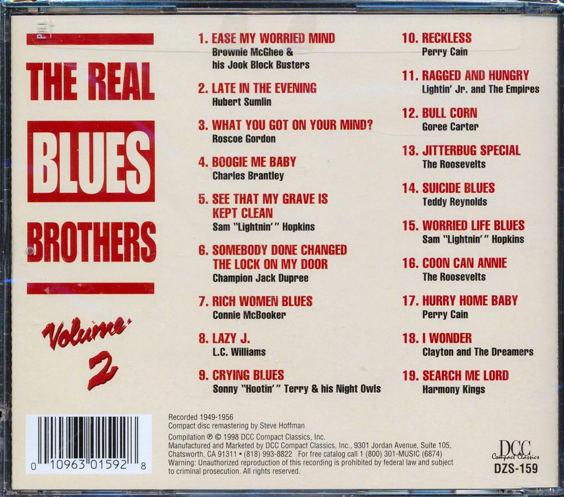 Various - The Real Blues Brothers Volume 2 [New CD]