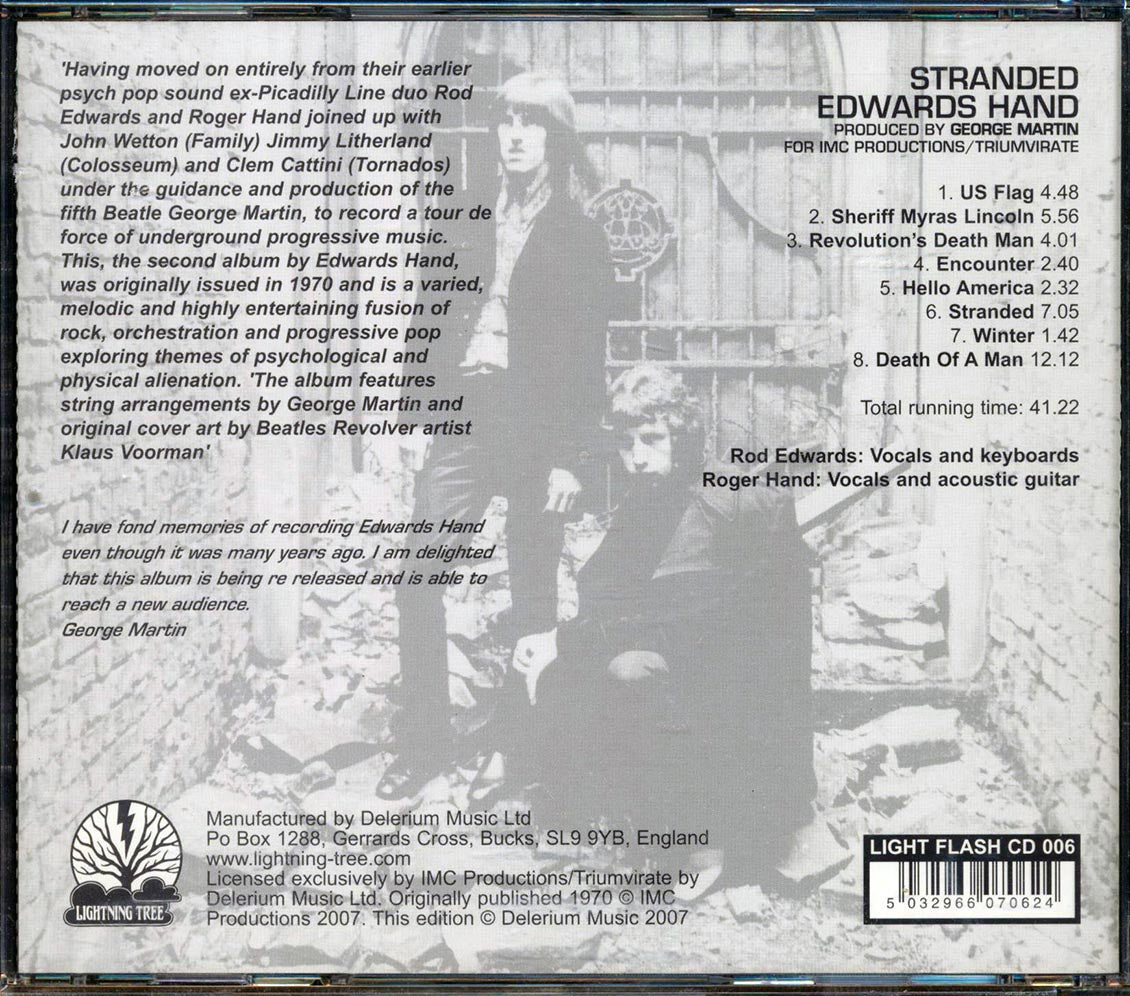 Edwards Hand - Stranded [New CD]