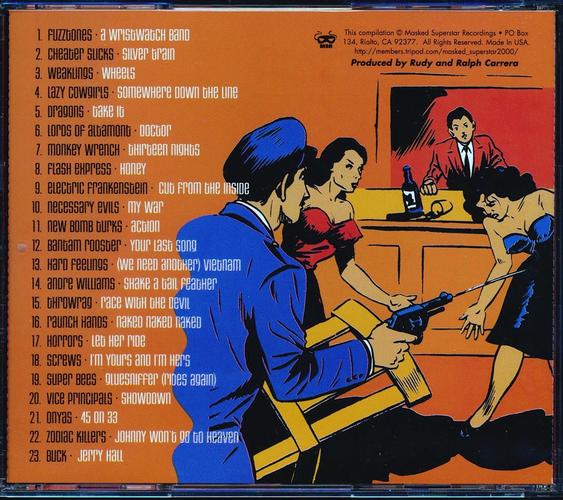 Fuzztones, Super Bees, Cheater Slicks, Bantam Rooster, Etc. - The Las Vegas Shakedown! [New CD]