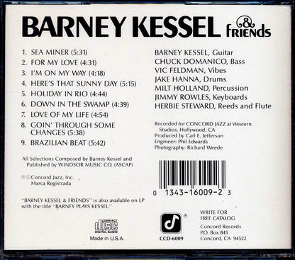 Barney Kessel & Friends - Barney Kessel & Friends [New CD]