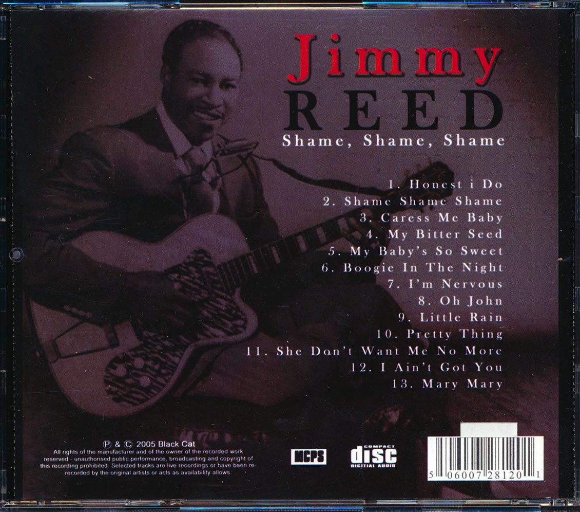 Jimmy Reed - Shame, Shame, Shame [New CD]