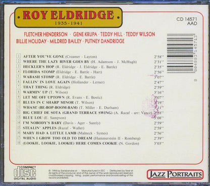 Roy Eldridge - 1935-1941 [New CD]