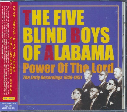 The Five Blind Boys Of Alabama - Power Of The Lord: The Early Recordings 1948-1951 (Japan) [New CD]