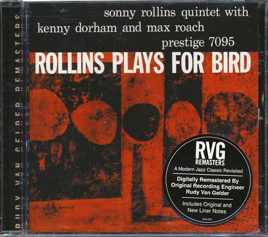 Sonny Rollins - Rollins Plays For Bird [New CD]