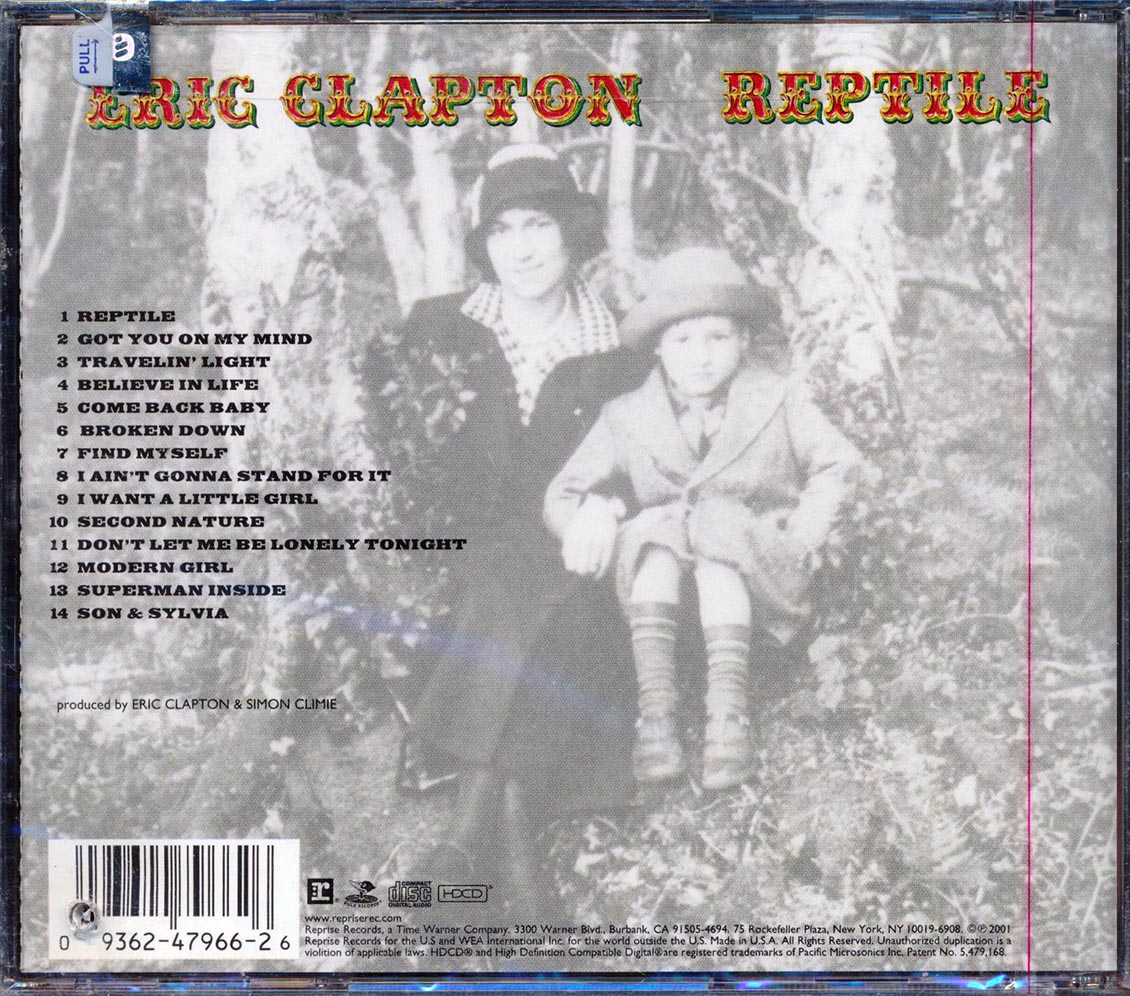 Eric Clapton - Reptile [New CD]