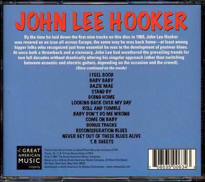 John Lee Hooker - I Feel Good [New CD]