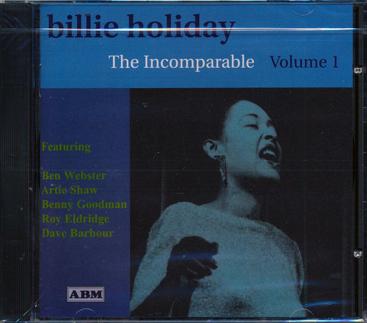 Billie Holiday - The Incomparable: Volume 1 (20 tracks) [New CD]
