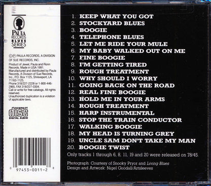 Snooky Pryor Featuring Sunnyland Slim, Piano - Snooky Pryor Featuring Sunnyland Slim, Piano (20 tracks) [New CD]