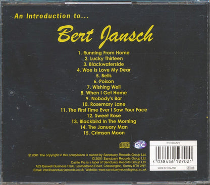 Bert Jansch - An Introduction To Bert Jansch [New CD]