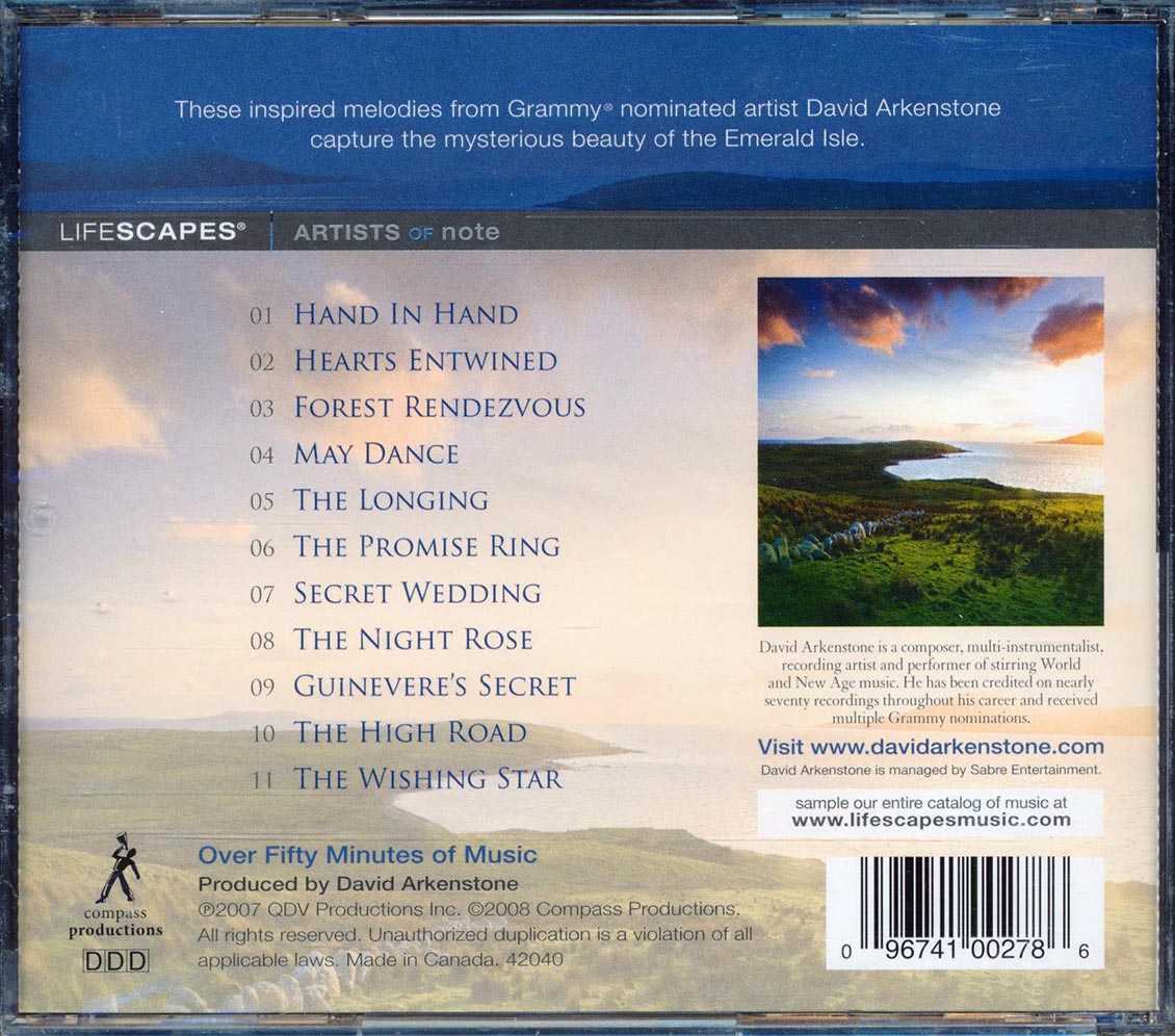 David Arkenstone - Celtic Romance [New CD]