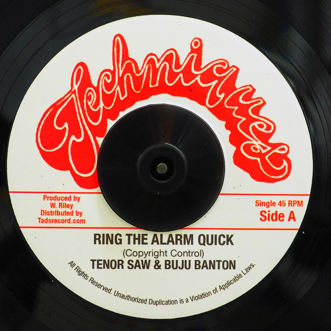 Tenor Saw, Buju Banton - Ring The Alarm Quick  /  Chronixx, Goldy - The Mini Song (rhythm: "Stalag") (US press) [New] [New Vinyl 7"]