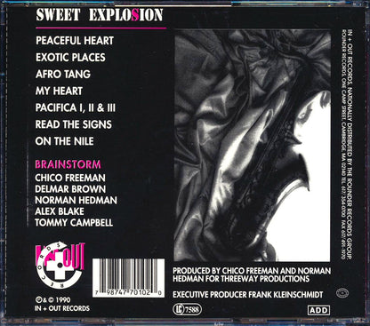 Chico Freeman, Brainstorm - Sweet Explosion [New CD]
