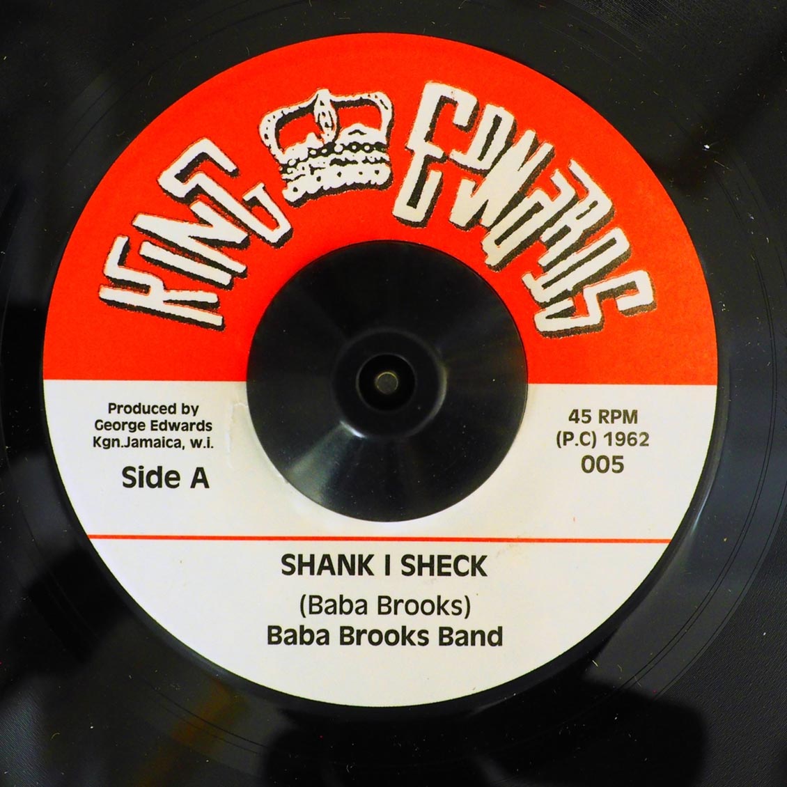 Baba Brooks Band - Shank I Sheck  /  Eric Monty Morris - Little District (US press) [New Vinyl Record 7" Single]