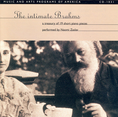 Naomi Zaslav - Intimate Brahms: 19 Short Piano Works [CD]
