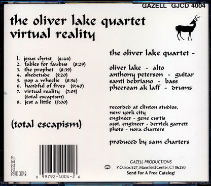 Oliver Lake Quartet - Virtual Reality: Total Escapism [New CD]