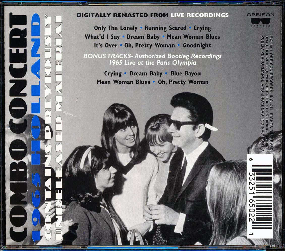 Roy Orbison - Combo Concert: 1965 Holland [New CD]
