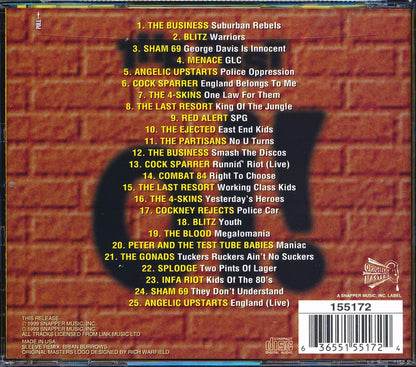 Sham 69, The Business, Blitz, Red Alert, Angelic Upstarts, Etc. - The Best Of Oi!: 25 Brickwall Punk Classics [New CD]