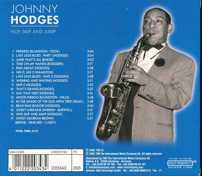 Johnny Hodges - Hop, Skip And Jump [New CD]