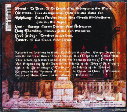 Gregorian Plainsong - Mysteries Of The Gothic Year [New CD]