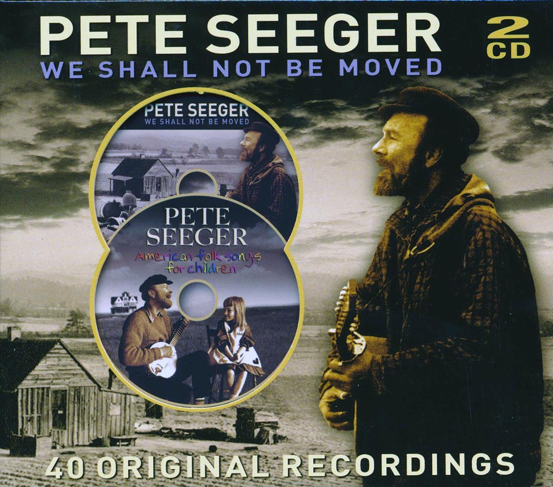 Pete Seeger - We Shall Not Be Moved (40 tracks) (2xCD) [New] [New CD]