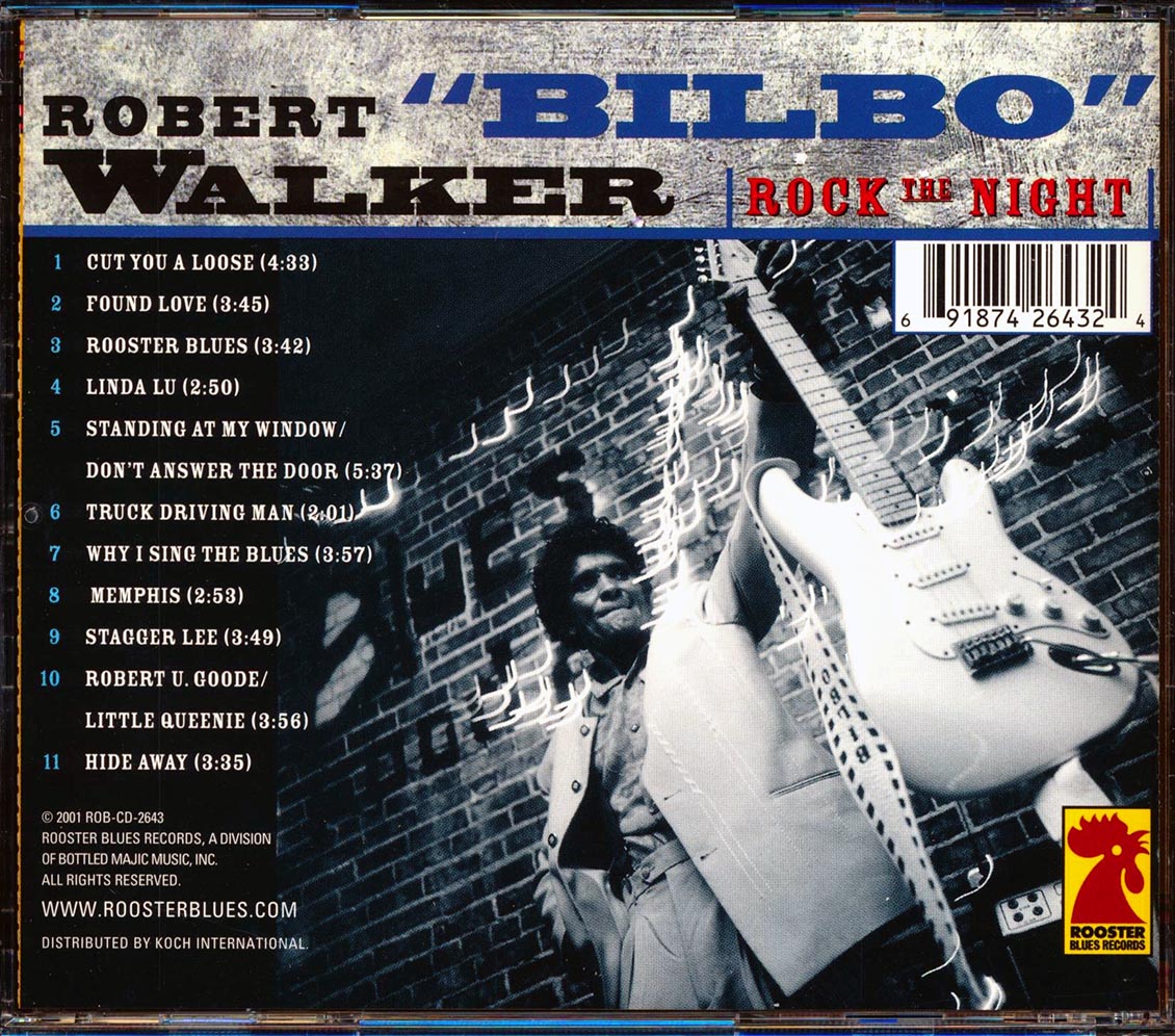 Robert Bilbo Walker - Rock The Night [New CD]