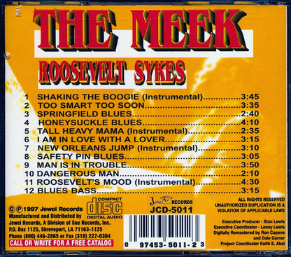 Roosevelt Sykes - The Meek Roosevelt Sykes [New CD]