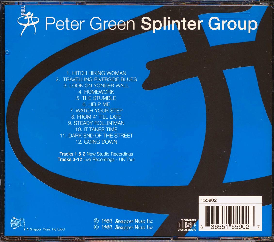 Peter Green Peter Green Splinter Group - Peter Green Splinter Group [New CD]