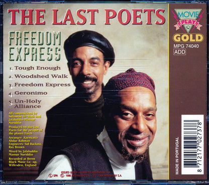 The Last Poets - Freedom Express [New CD]