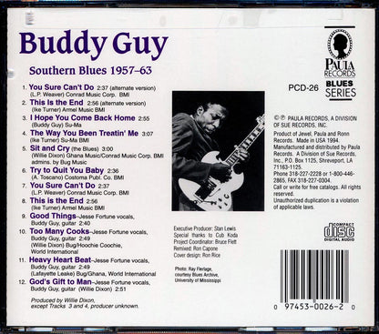 Buddy Guy - Southern Blues 1957-63 [New CD]