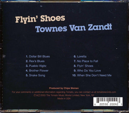 Townes Van Zandt - Flyin' Shoes [New CD]
