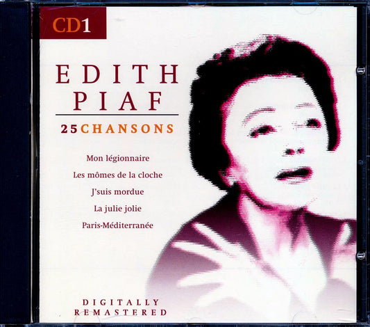 Edith Piaf - 25 Chansons (25 tracks) [New CD]