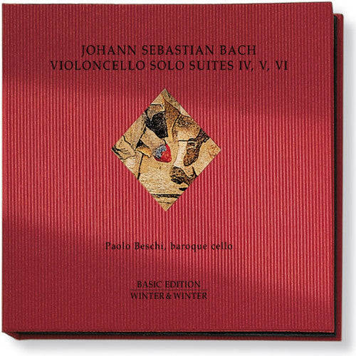 Paolo Beschi - Solo Cello Suites 4-6 Music CD