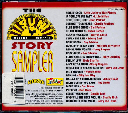 Johnny Cash, Roy Orbison, Rosco Gordon, Jerry Lee Lewis, Sonny Burgess, Etc. - The Sun Story: Sampler (26 tracks) [New CD]