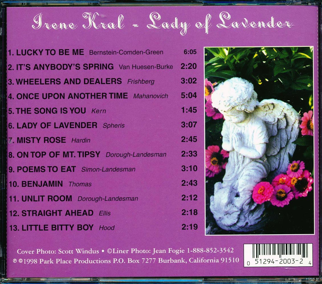 Irene Kral - Lady Of Lavender [New CD]