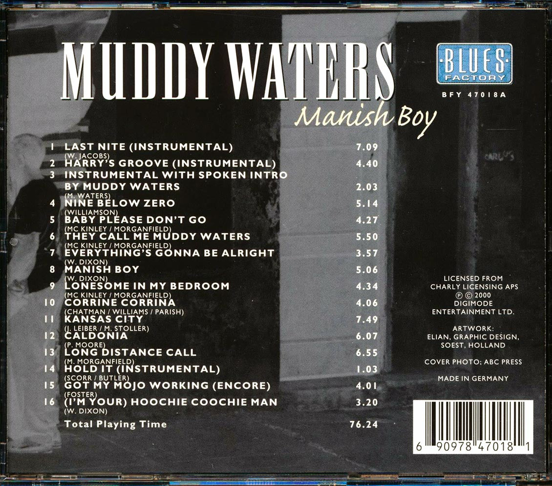 Muddy Waters - Manish Boy [New CD]