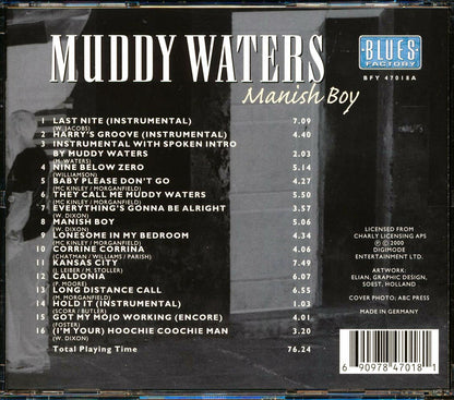 Muddy Waters - Manish Boy [New CD]