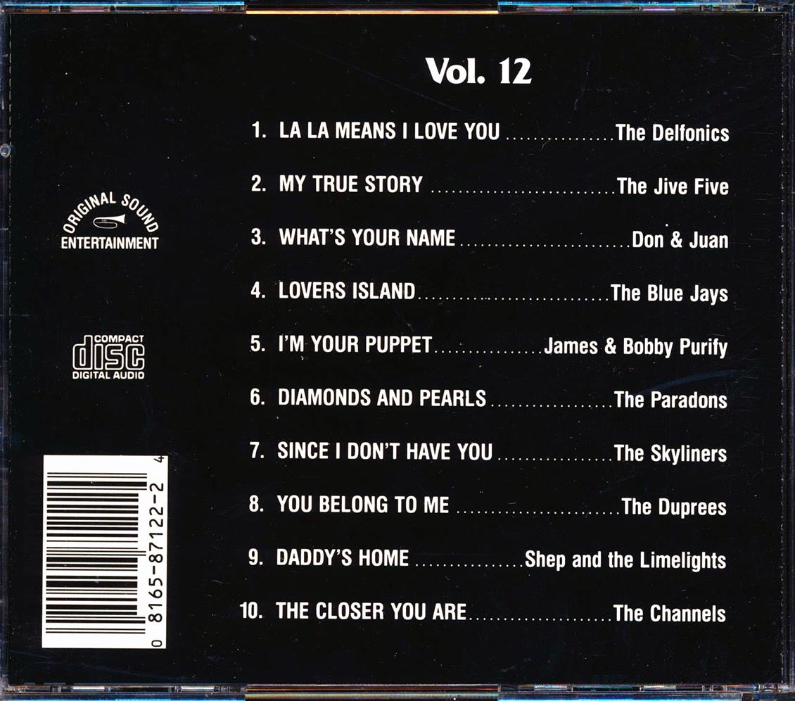 Don & Juan, The Delfonics, The Blue Jays, The Duprees, Shep & The Limelights, Etc. - Golden Oldies Volume 12: The Original Rock 'n' Roll Hits [New CD]