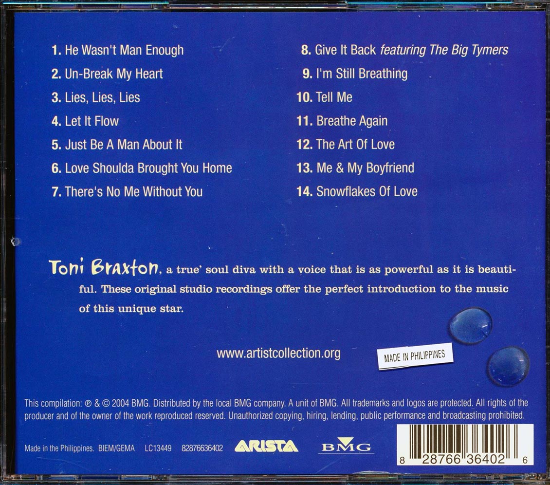 Toni Braxton - Artist Collection [New CD]