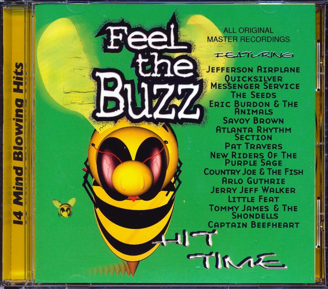 Jefferson Airplane, Quicksilver Messenger Service, The Seeds, Eric Burdon & The Animals, Etc. - Feel The Buzz: Hit Time [New] [New CD]