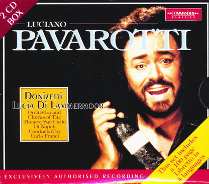 Luciano Pavarotti - Donizetti Lucia Di Lammermoor (2xCD) (box set) (incl. large booklet) [New CD]