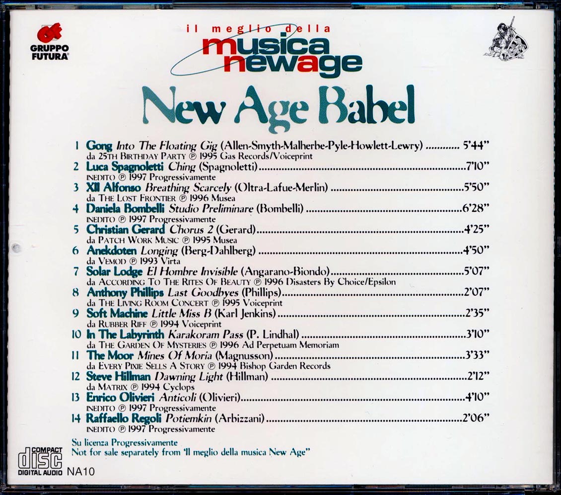 Soft Machine, Gong, Luca Spagnoletti, Etc. - New Age Babel [New CD]