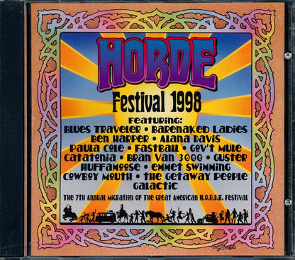 Ben Harper, Blues Traveler, Barenaked Ladies, Etc. - HORDE Festival 1998 [New CD]