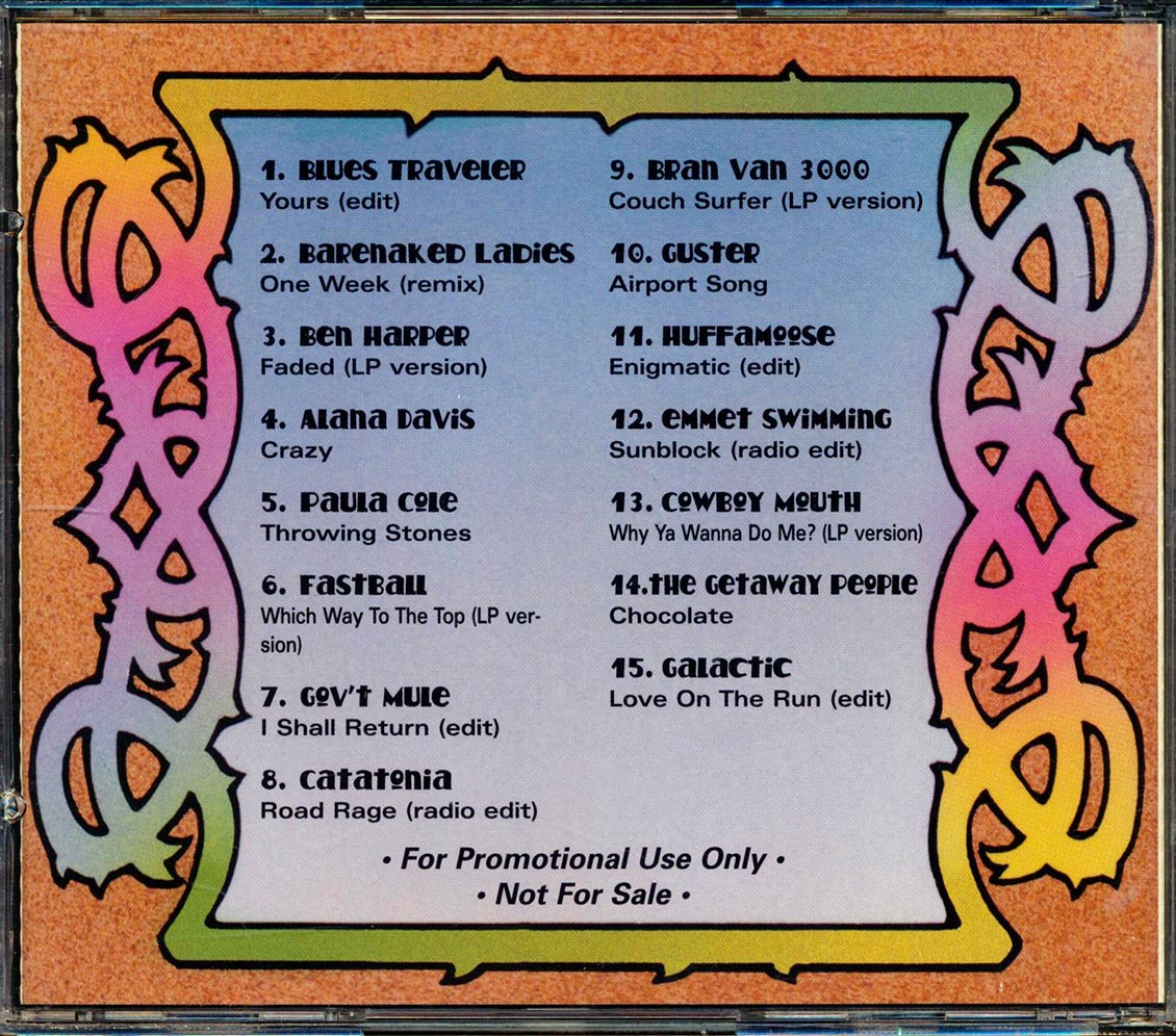 Ben Harper, Blues Traveler, Barenaked Ladies, Etc. - HORDE Festival 1998 [New CD]